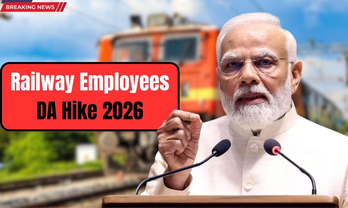 Railway Employees DA Hike 2026